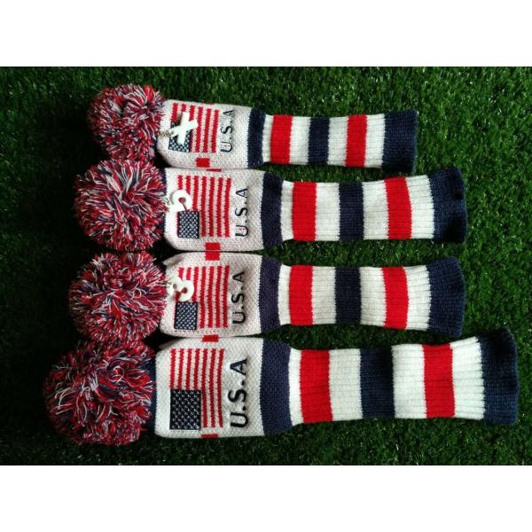 knitted head cover , golf knitted head cover , golf head cover  , golf headcover