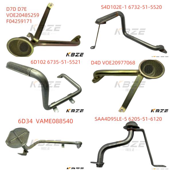 VOLVO D7D D7E VOE20485259 VOE 20485259 DEUTZ F04259171 ENGINE SUCTION TRAY STRAINER PIPE FOR EC240B EC290B