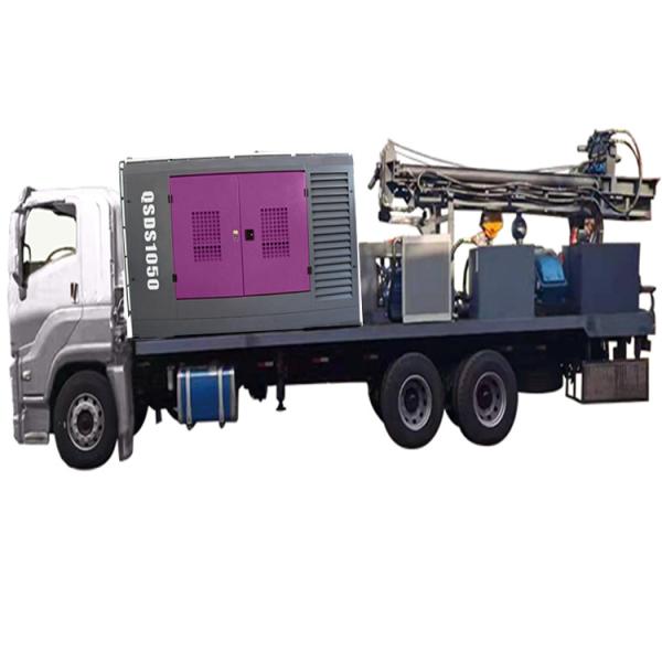 Truck Mounted Water Well Drill Rig With Mud Pump Hydraulic Water Well Drilling Equipment