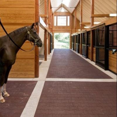 Indoor Outdoor Rubber Flooring Mat Wear Resistant For School Playground