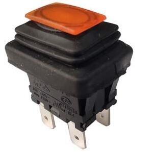 PA66/PC que abriga o interruptor de alimentação impermeável, LC83 série, 30000 ciclos mecânicos.