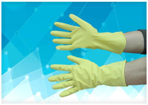 Powder Free Disposable Exam Gloves , Medical Hand Gloves Length 230MM