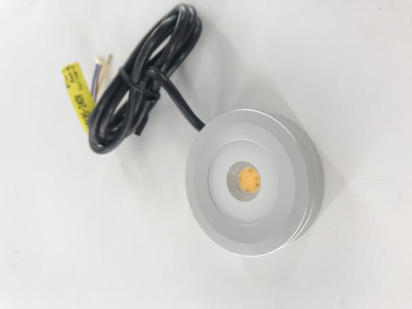 Lâmpadas de gabinete de LED de prata / branco / preto Mini 200-240V Alumínio LED Mini Down Lamp 3W IP65 impermeável para móveis