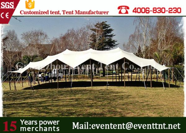 Square Solar Second Hand Marquee Tent , Heavy Duty Gazebo Canopy For Outdoor Campin