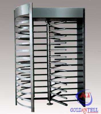 Porta completa do torniquete da altura da segurança de aço inoxidável com gestão mecânica elétrica