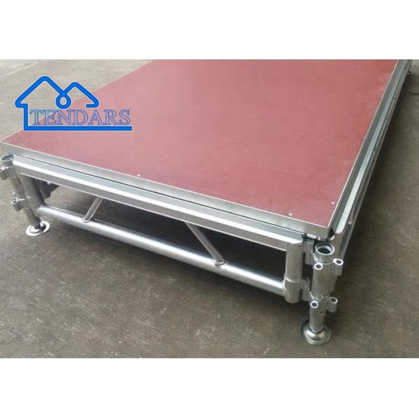 Hot- Customized Aluminum Stage Truss,Aluminum Moving Stage,Pop Out Door Stage Platform For Concert