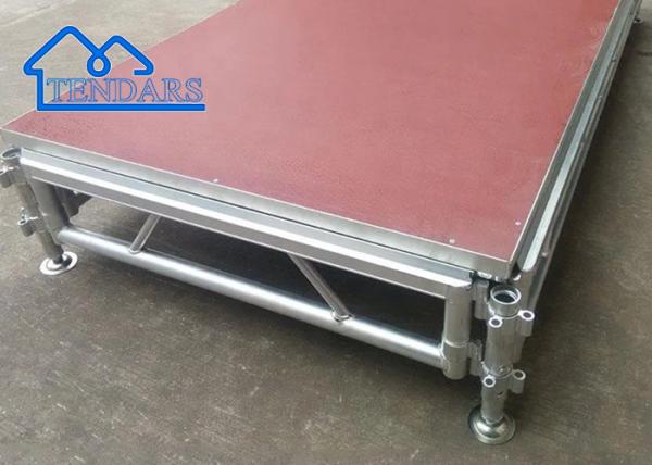 Hot-Sale Customized Aluminum Stage Truss,Aluminum Moving Stage,Pop Out Door Stage Platform For Concert