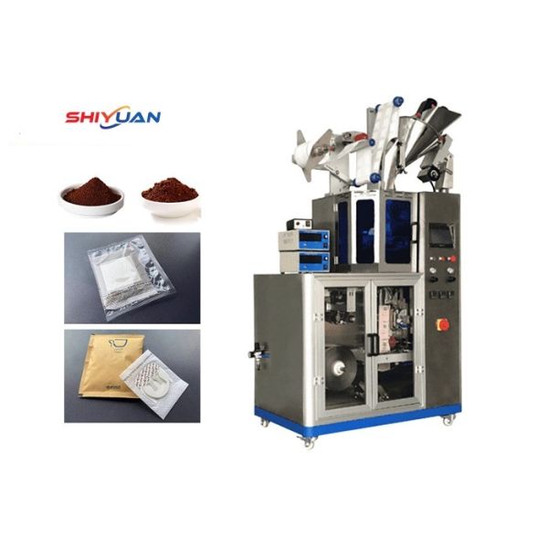 3.7KW Automatic Coffee Bag Packing Machine Three Side Sealing Packing Machine