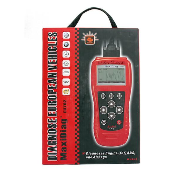 EU702 ABS OBD2 Scanner Codes Reader Diagnose Engine / Transmission / Air Bag