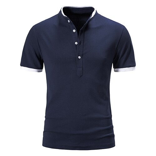 OEM Foreign Trade Summer Men'S Casual Short Sleeved T -Shirt Basic Pure Color
