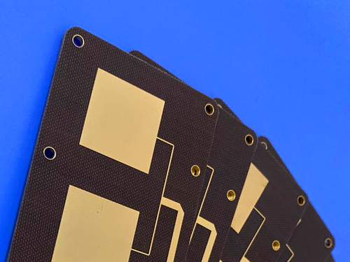 TLX-8 PCB 2-Layer 30mil substrate thickness with Immersion Gold Finish and both layer plate 1oz copper