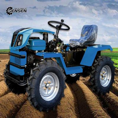 CE Trator multifuncional de gasolina agrícola mini-trator trator agrícola 4wd