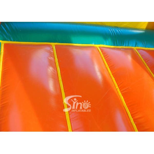 13x13 commercial inflatable module bounce house with various panels made of 18 OZ. PVC tarpaulin