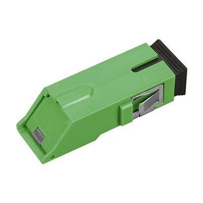 Simplex APC SC Fiber Optical Adapter Low Insertion Loss / Return Loss