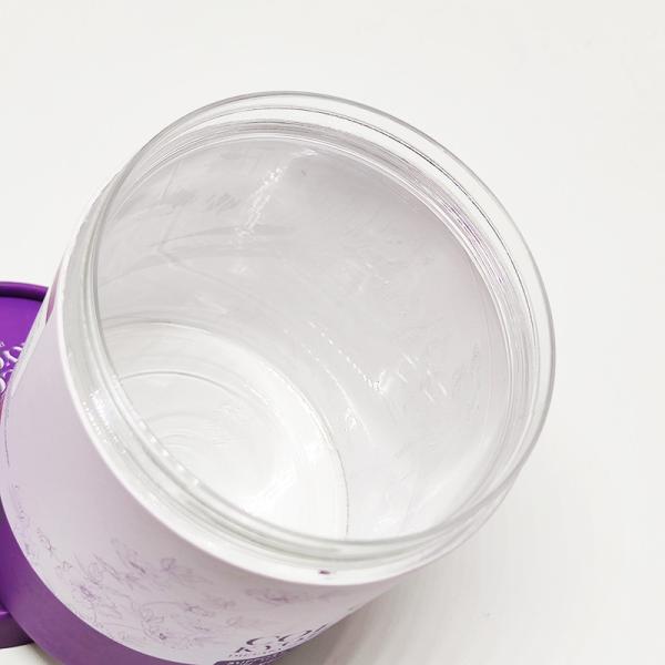 El compuesto de papel impreso de encargo conserva el tubo de empaquetado de la comida de perro de la cartulina