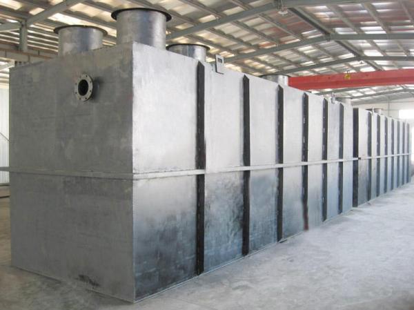 ISO 2kw 14m2 Package Sewage Treatment Plant Residential Wastewater Treatment Plant