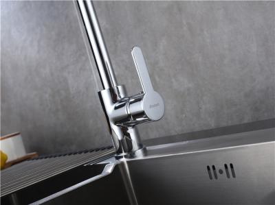 Anti Corrosion Basic Kitchen Faucet Home Hot Cold Water Control Custom Logo