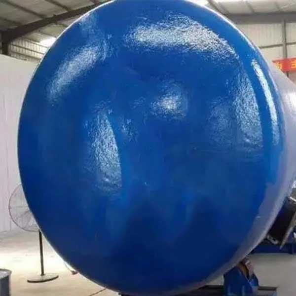 5 capa doble de almacenamiento del metro cúbico de la fibra de vidrio de gasolina y aceite del tanque 20cbm