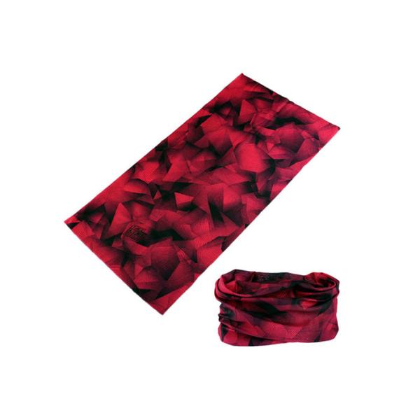 Seamless Polyester Original  Headwear Red Running  scarf