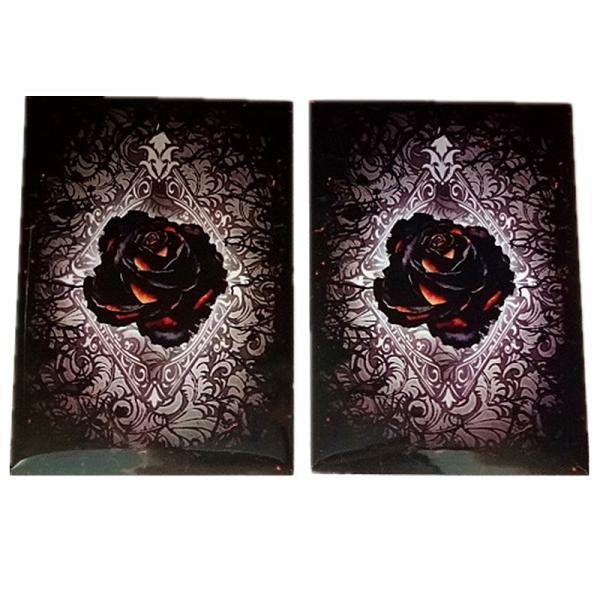 Black MTG Dragon Card Sleeves PP Opp Matte Protective Sleeves National Style