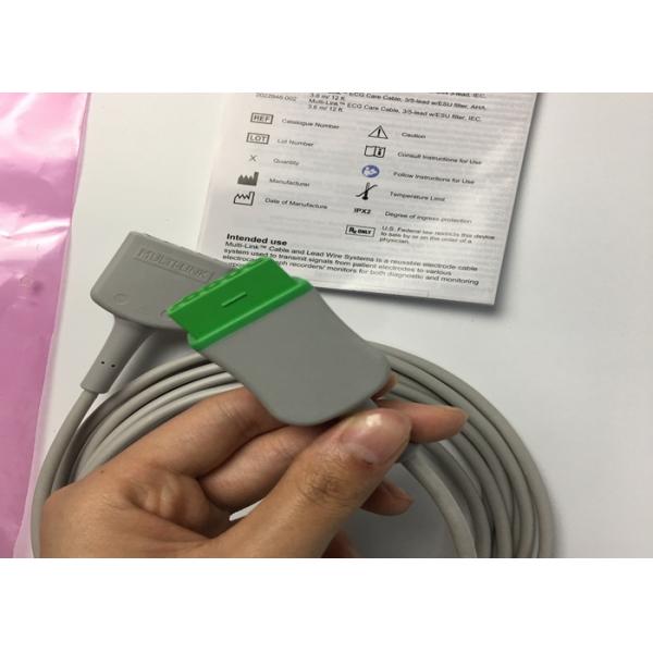 GE Adult Multi Link ECG Lead Cable 3 Lead 5 Lead 3.6M 12ft 2017003-001