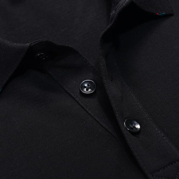 New Design Black Polo T shirts For Men With Short Sleeved