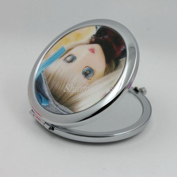 Shinny Gifts 3D Cartoon Girl Design Cosmetic Mirror Makeup Mirror