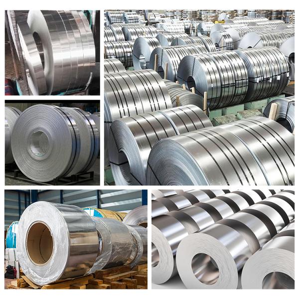 SS AISI GOST ASTM 304 203 301 Coil en acier inoxydable de qualité 2B n° 1 Surface 4K