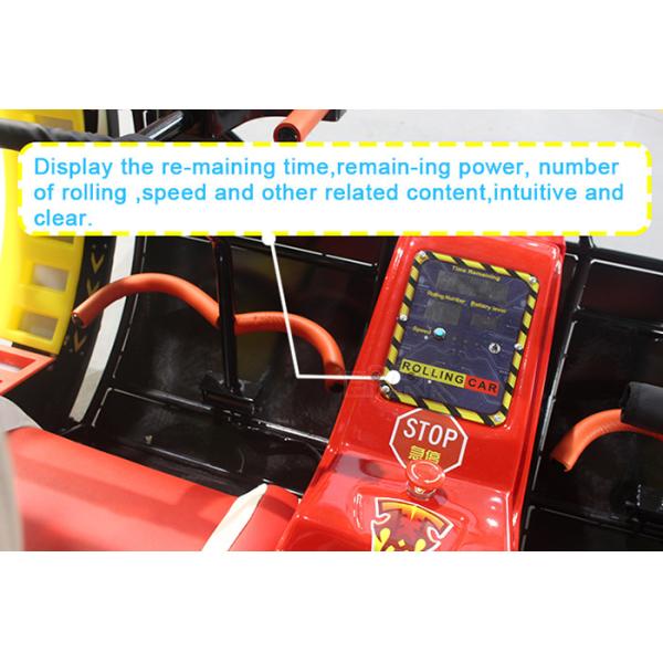 360 Degree Amusement Park Rolling Car Double Players Le Bar Electric Leswing Happy Car