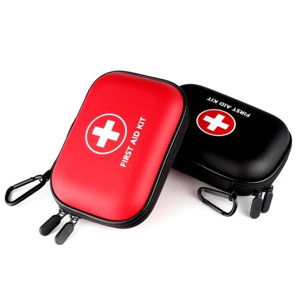 Durable Medical Grade First Aid Kit with 600D Oxford EVA Protective Storage for Emergency Care and Basic Home Carrying Case