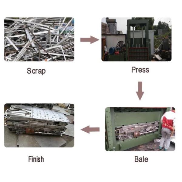 Vertical Baler Vertical Scrap Baler Vertical Waste Baling Machine Press Machine