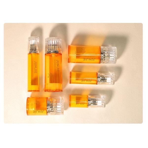 15ml Airless Lotion Pump Bottles Cosmetic Airless Pump Bottles AS Collar For Packaging