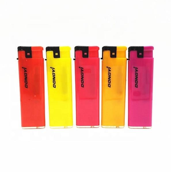 Refillable Smoking Usage Gas Lighter Samples US 0.01/Piece Dy-F015 Model NO. Dy-F015