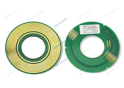 Pancake Slip Ring With PCB USB2.0 And Electrical Connector For LED Industry