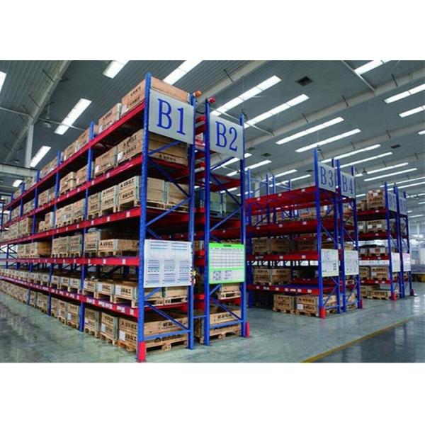 Q235B 2000KGS Adjustable Warehouse Rack System RAL