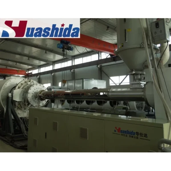 New Condition HDPE Jacket Pipe Extrusion Line with Planetary Cutting and Rigid Transmission for Pre-Insulated Pipes