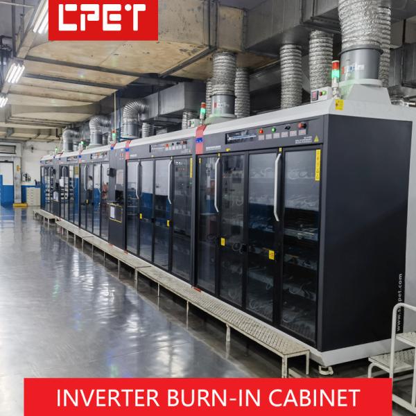 6 Layers Burn In Test Cabinet with RS485 Communication and 380V Three-Phase Power for Bidirectional Inverter Aging Testing