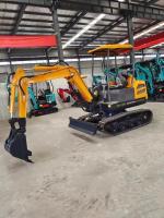 1.8T 2T Mini Excavators Máquina de baixo consumo de combustível com bom manuseio