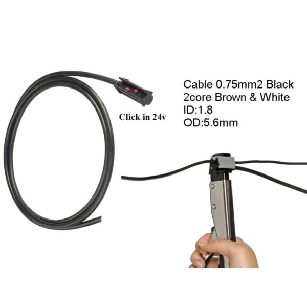 Personnaliser le câble plat à double jonction pour les feux de camion