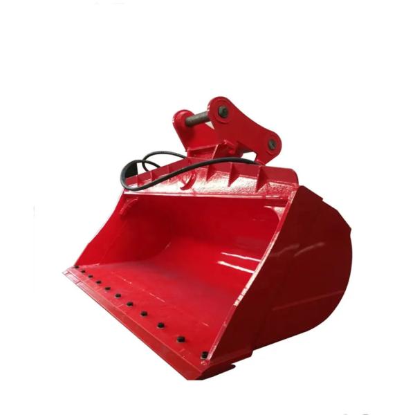 0.5-6.7cbm Excavator Tilting Bucket 1500-2100mm For Cat Doosan Sumitomo Kato