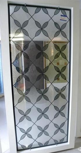 patina caming decorative glass panels of new design