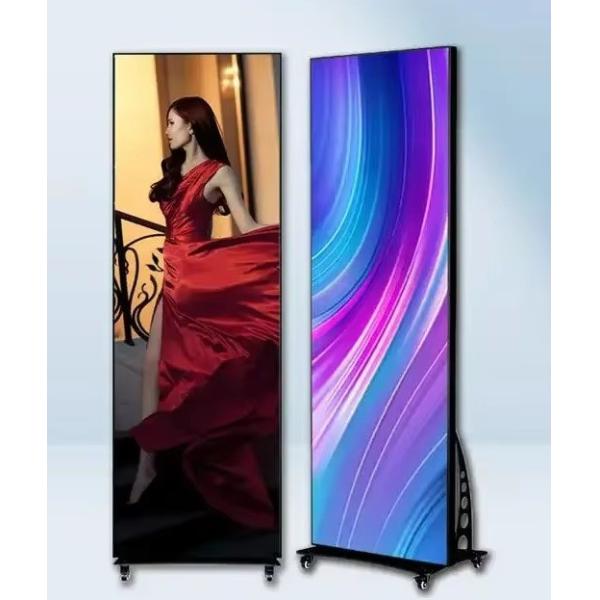 Hd Indoor Poster Led Display Led Digital Poster With 3840hz Refresh Rate