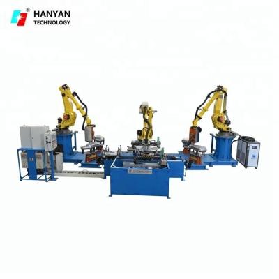 Automatic ABB Mig Welding Robots OEM Cad Welding Machine For Car Autoparts