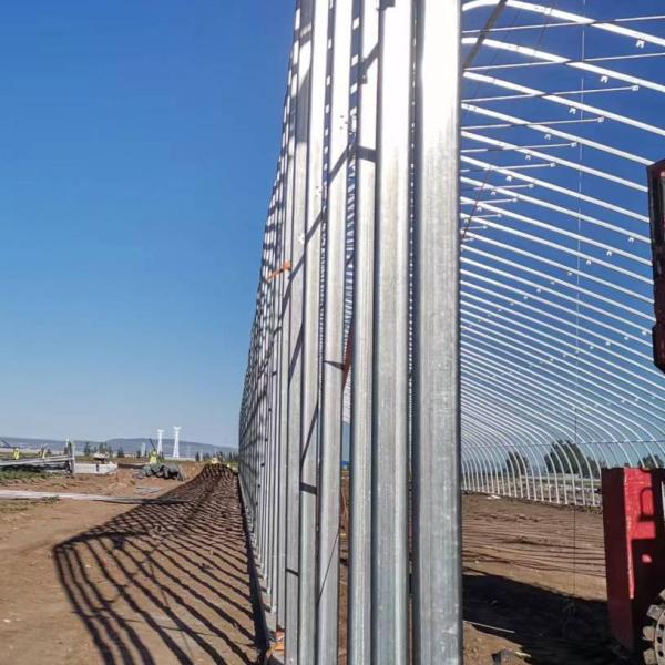 Solar Greenhouse Plastic Greenhouse For Grow Vegetables Galvanized Steel