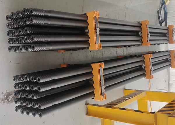 Varilla roscada rápida T38 de 1830 mm para perforación en roca dura
