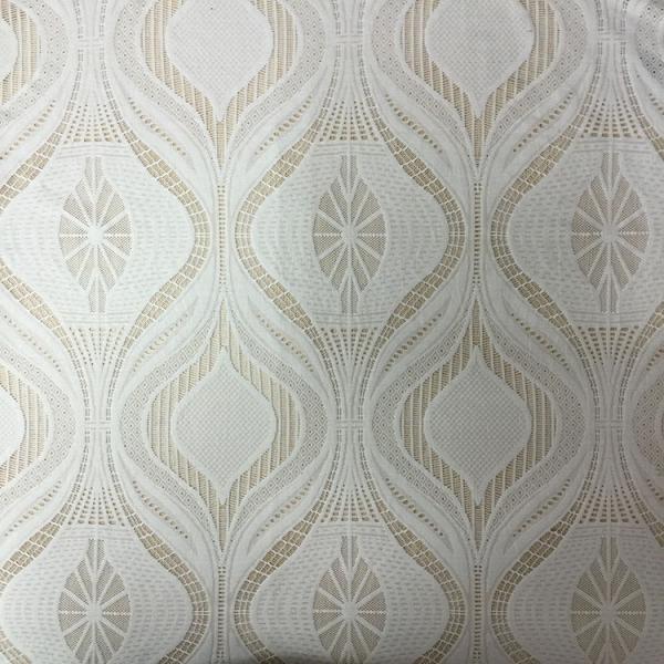 French Lace Fabric  Eyelash Cord Lace Fabric in Ivory and Black  Color