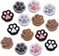 Customized Iron On Embroidery Patches Animal Badges Embroidered Logo Patch