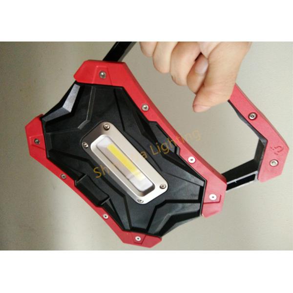 Powerful COB Rechargeable Led Work Light Adjustable Portable 4 AA Batteries