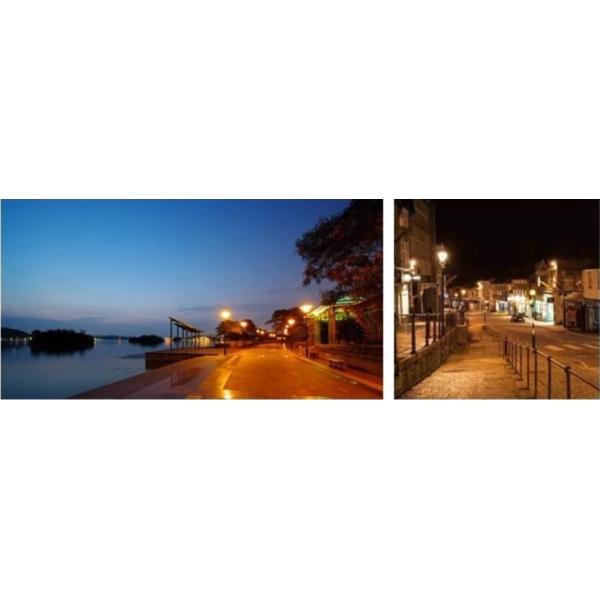 Алюминиевый материал Городское светодиодное освещение CE одобренные наружные садовые осветительные комплекты, используемые в городской медленной полосе