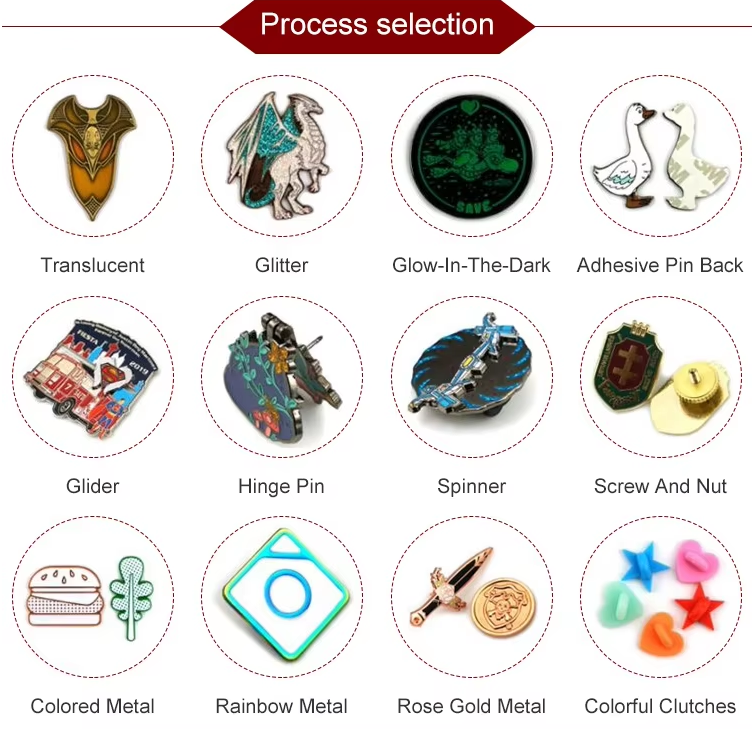 Custom Brass Gold Metal Lapel Pin Badge With All Styles Design, Shape For Company